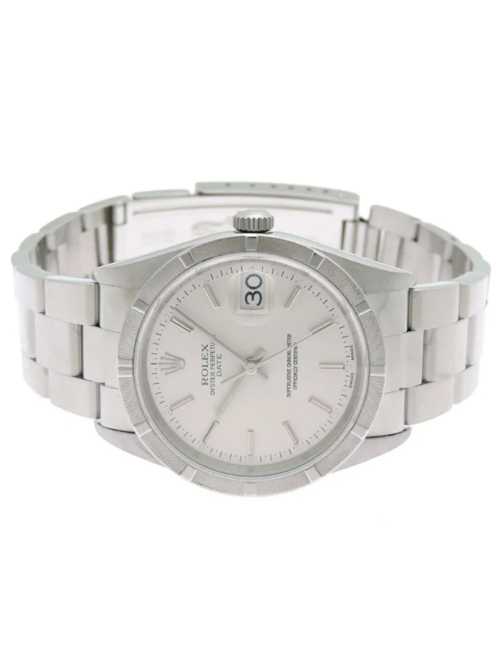 Rolex Watch Silver